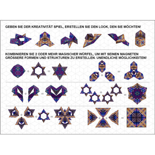 Wechselbarer magnetischer Zauberwürfel