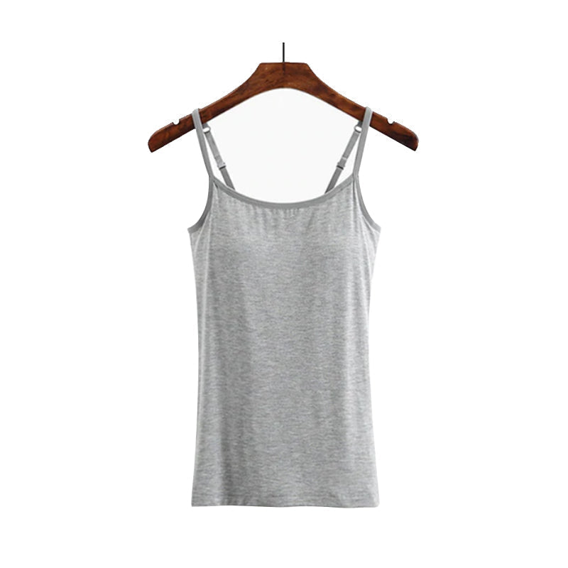 Locker sitzendes Tanktop mit integriertem BH