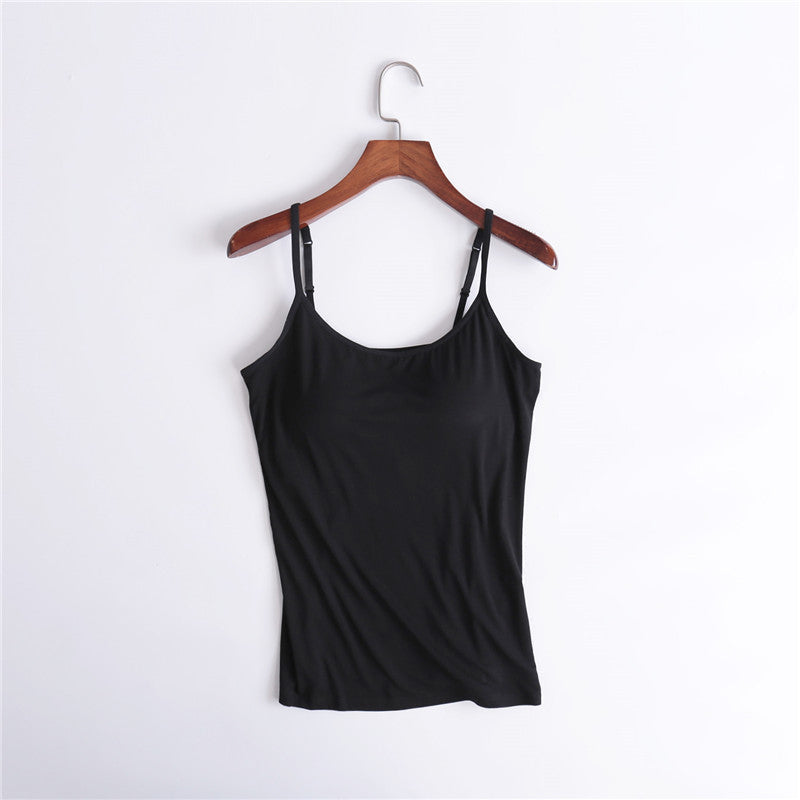 Locker sitzendes Tanktop mit integriertem BH