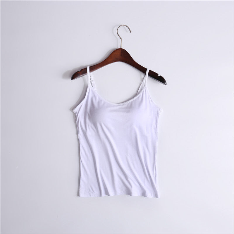 Locker sitzendes Tanktop mit integriertem BH