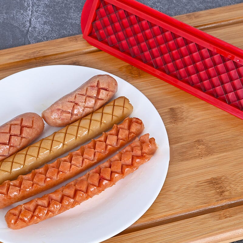 Perfekt Hot-Dog Schneidemaschine