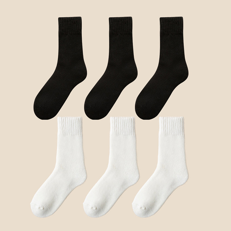 Kuschelige Unisex-Winter-Thermosocken aus Samt