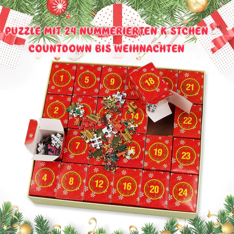 Adventskalender 2024 Weihnachtspuzzles