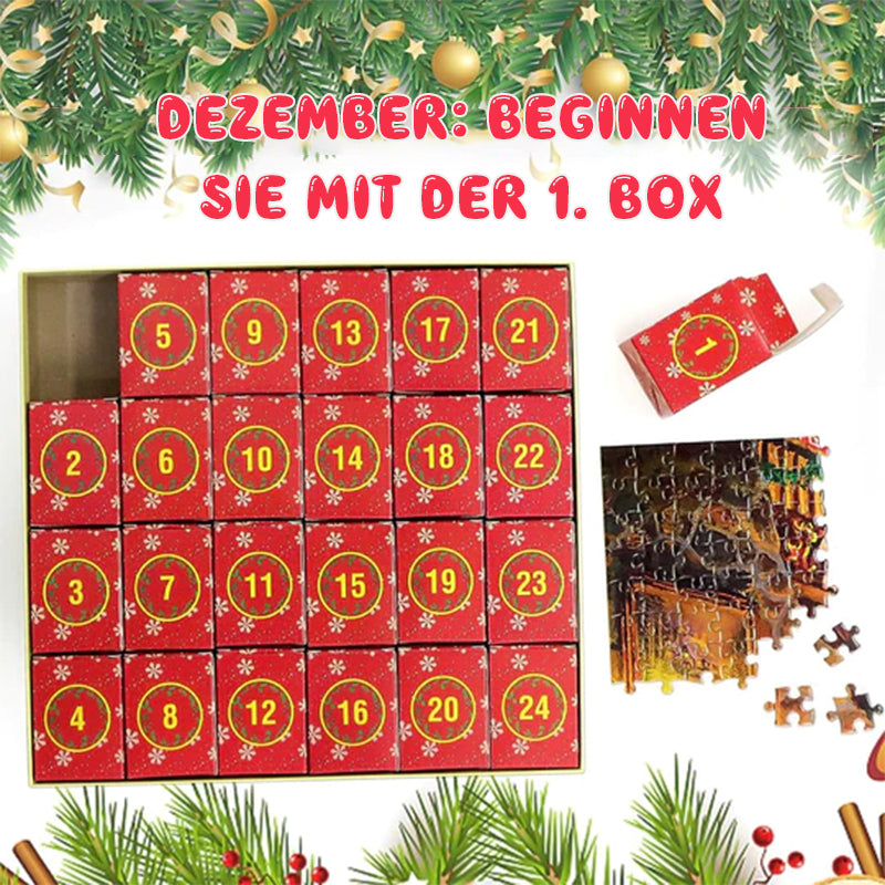 Adventskalender 2024 Weihnachtspuzzles