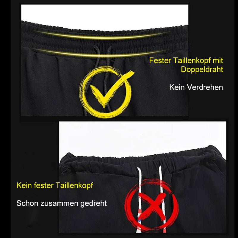 Herren Eisseide Große Sportshorts