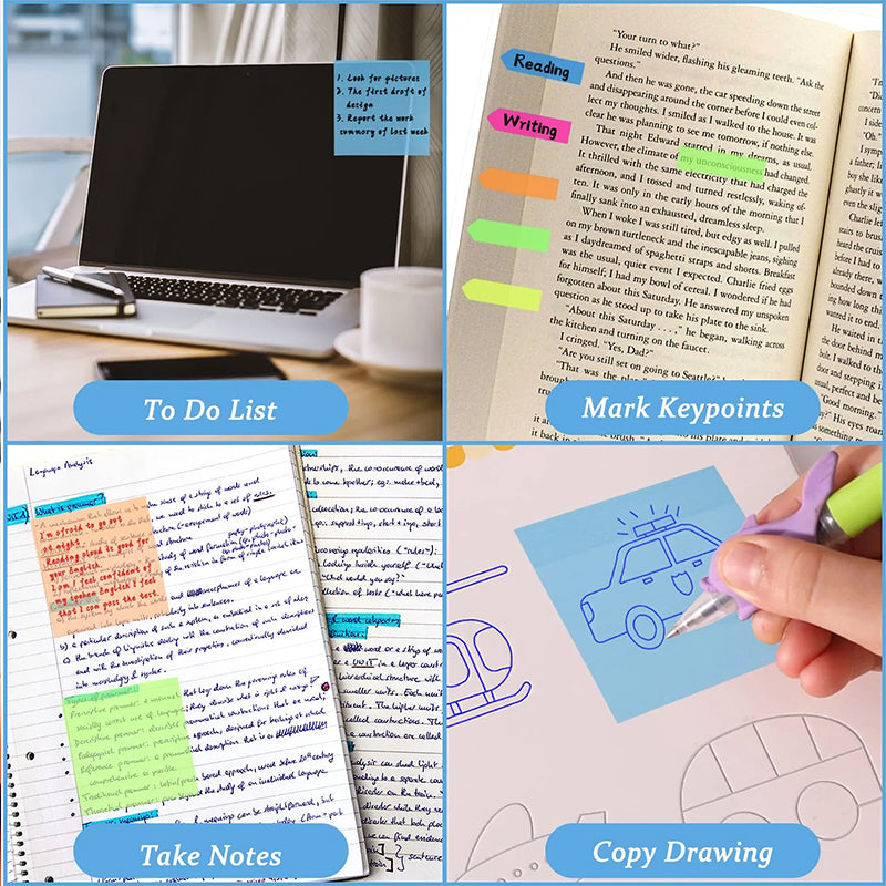 Transparent Sticky Notes