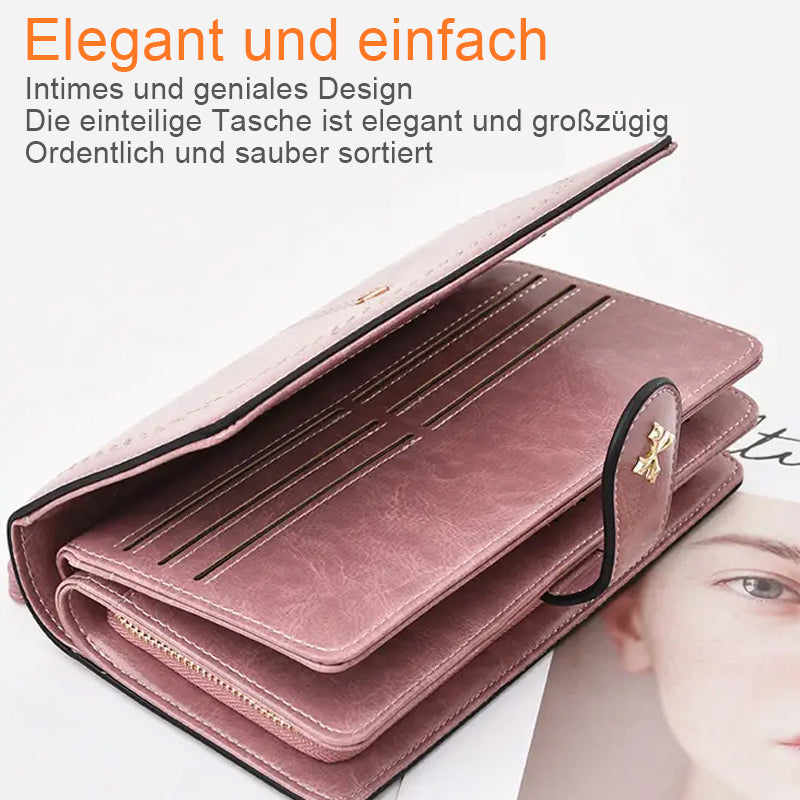 Multifunktionale Handtasche mit Reißverschluss