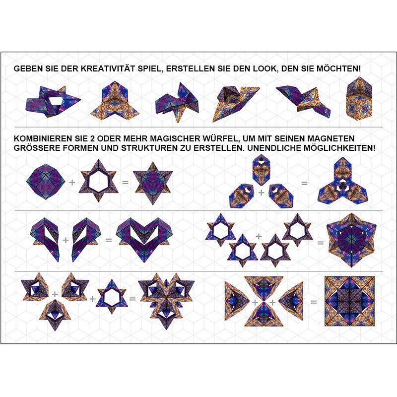 Wechselbarer magnetischer Zauberwürfel