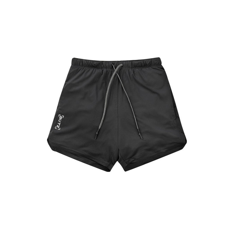 2 in 1 Shorts Sicherheitstasche Fitness-hose