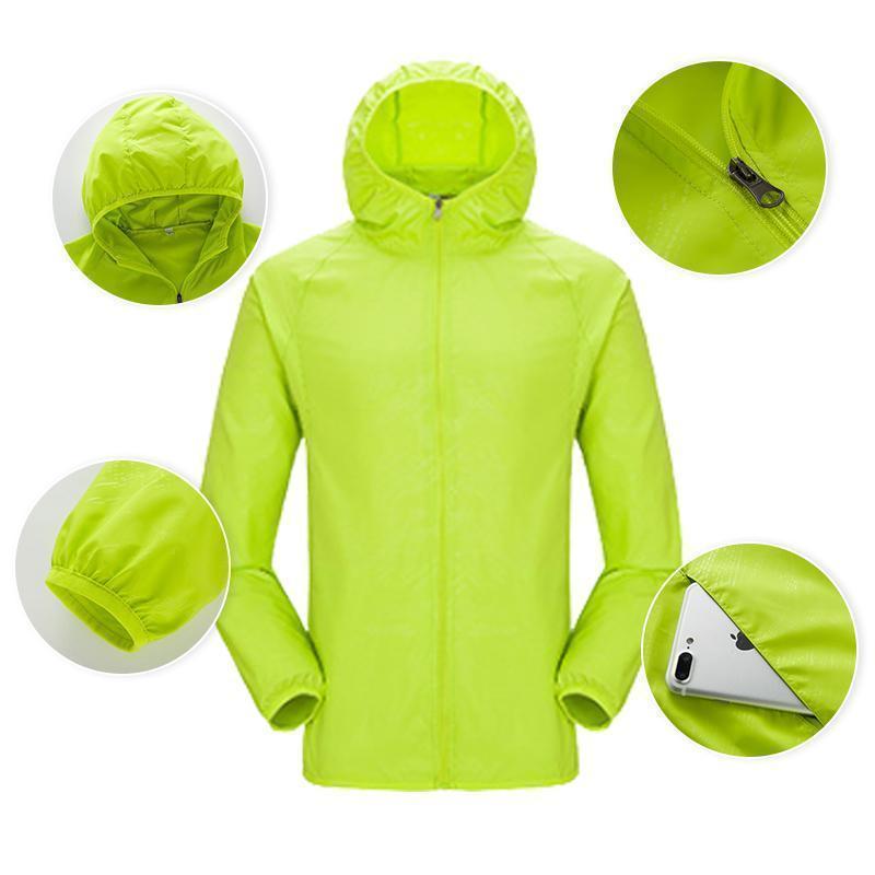 Leichte wasserdichte Windjacke, Unisex unavail