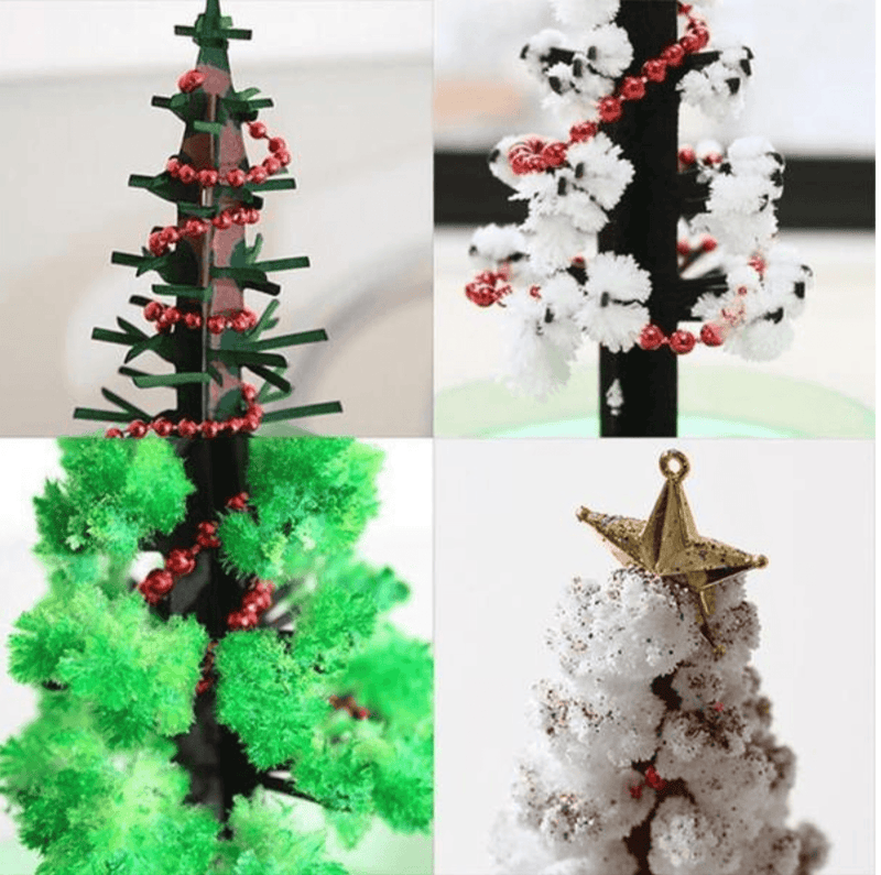 Magischer Kristall Weihnachtsbaum