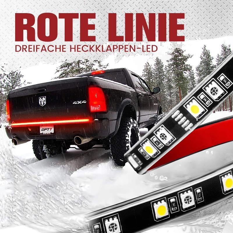 Rote Linie LED-Leiste