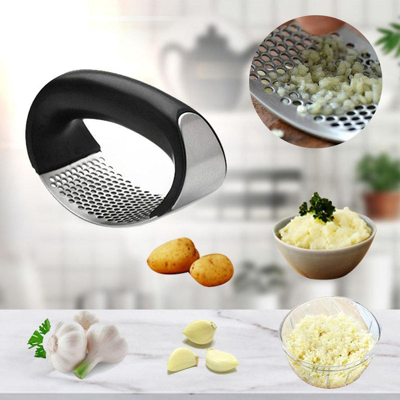 Bequee Premium Edelstahl Knoblauchpresse, Garlic Press Kochen Werkzeug