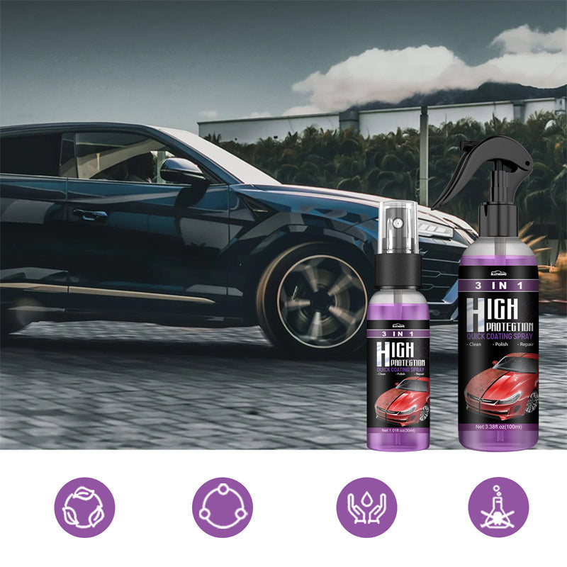 3 In 1 Neues Verbessertes Schnelles Autobeschichtungsspray