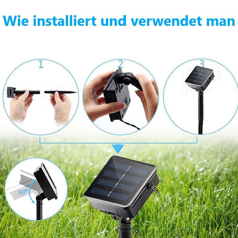 Rheinwing™ Solar Rattan LED-Leuchten