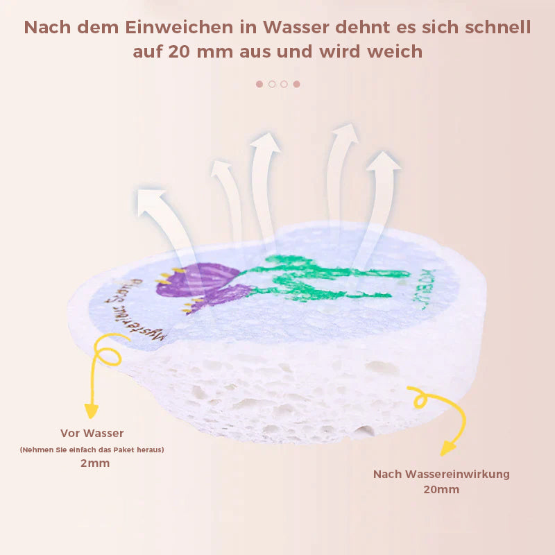 Küchenblumendruck Holzzellstoff Baumwolltuch