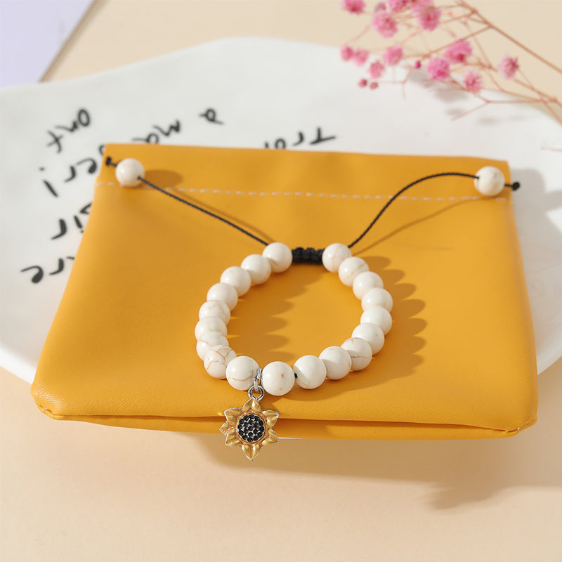 Sonnenblumen Armband - „Back to School“