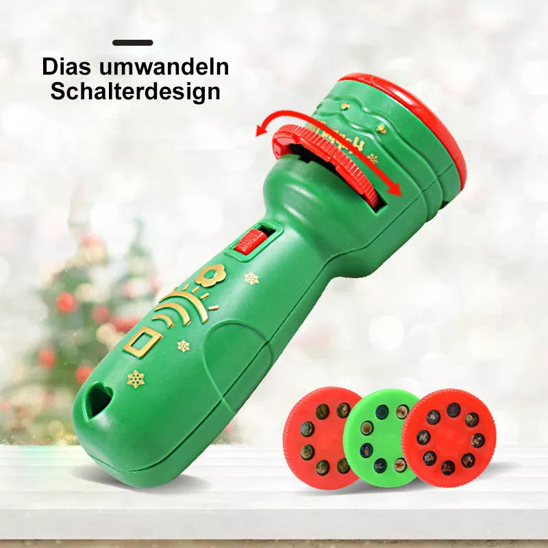 Weihnachten Leuchtende Taschenlampe-Projektorlampe