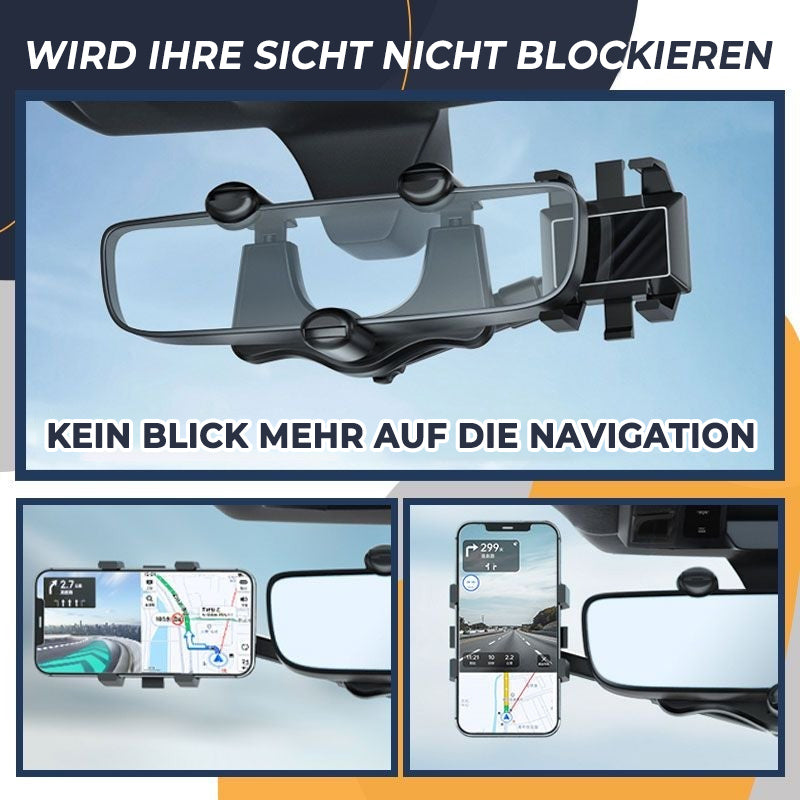 Drehbarer und einziehbarer Handyhalter