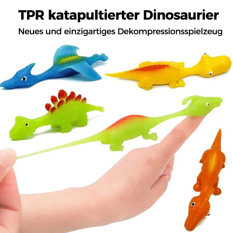 Schleuder-Dinosaurier-Fingerspielzeug