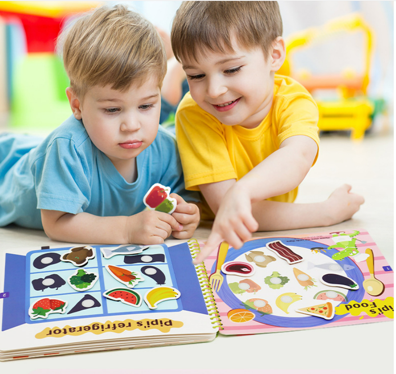 Pädagogisches Ruhiges Buch Für Kinder