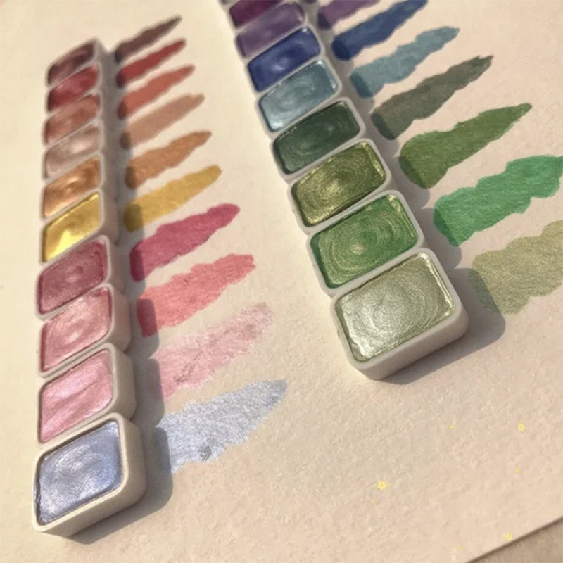 20 Farben Aquarellmalerei Set