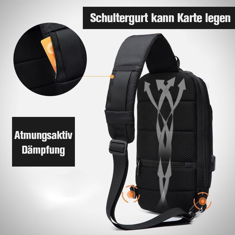 Anti-Diebstahl-Rucksack Mit 3-stelligem Schloss