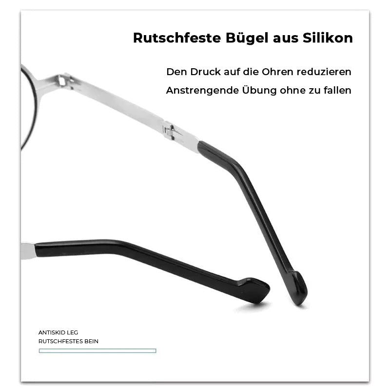 Ultraleichte Falt-Lesebrille mit Blauschutz