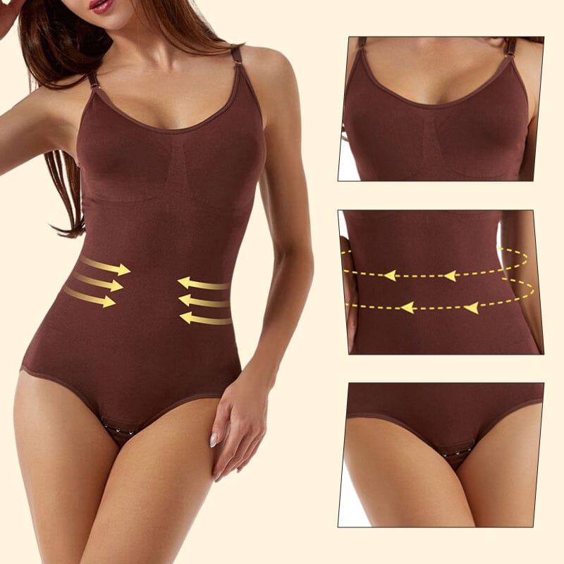 Einteilige Shapewear zur Taillenkontrolle mit Bauchkontrolle