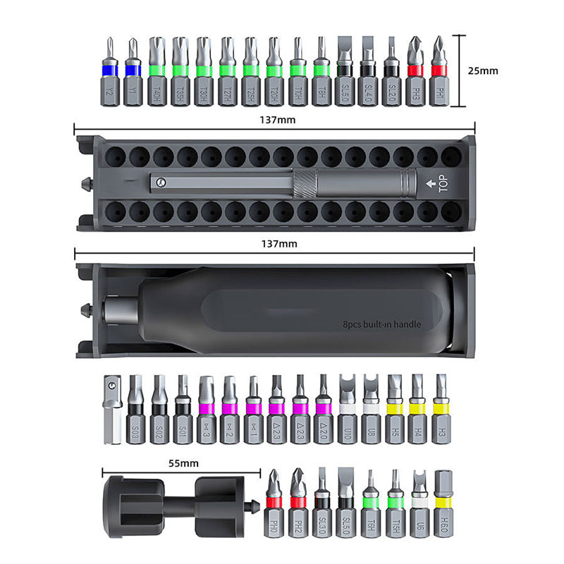 Multifunktionaler Schraubendreher Set