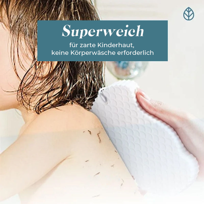 Super weicher Peeling-Badeschwamm