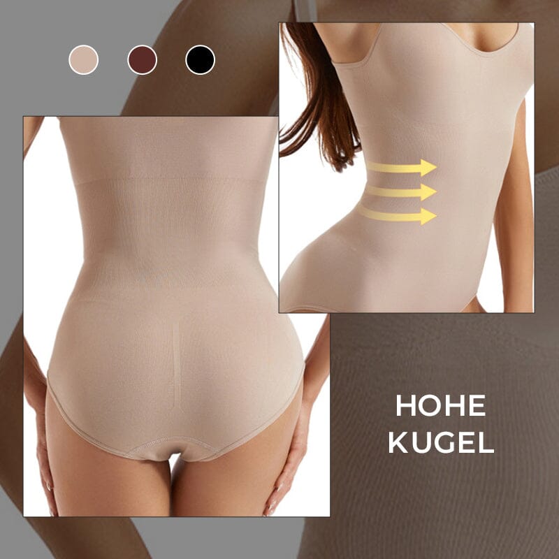 Einteilige Shapewear zur Taillenkontrolle mit Bauchkontrolle