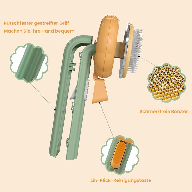 Kürbis Kammbürste für Haustiere