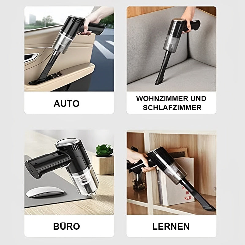 Kabelloser Handstaubsauger für Autos