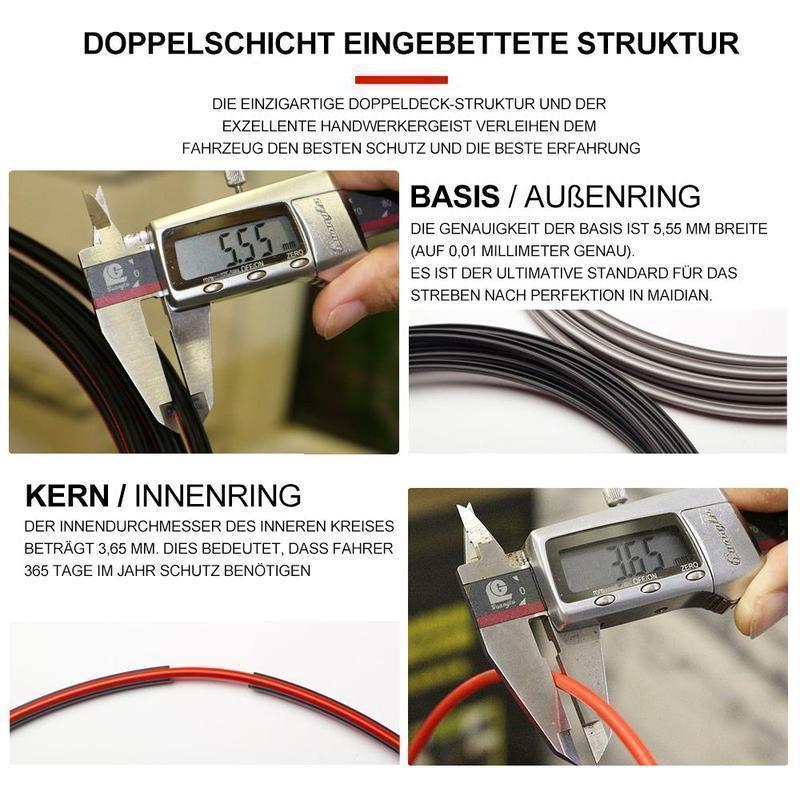 Radnaben Dekorative Schutzring für Auto, 8m, 2+1 Frei