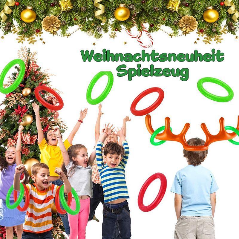 Weihnachtsren-Geweih Ringe-Werfen Spielzeug