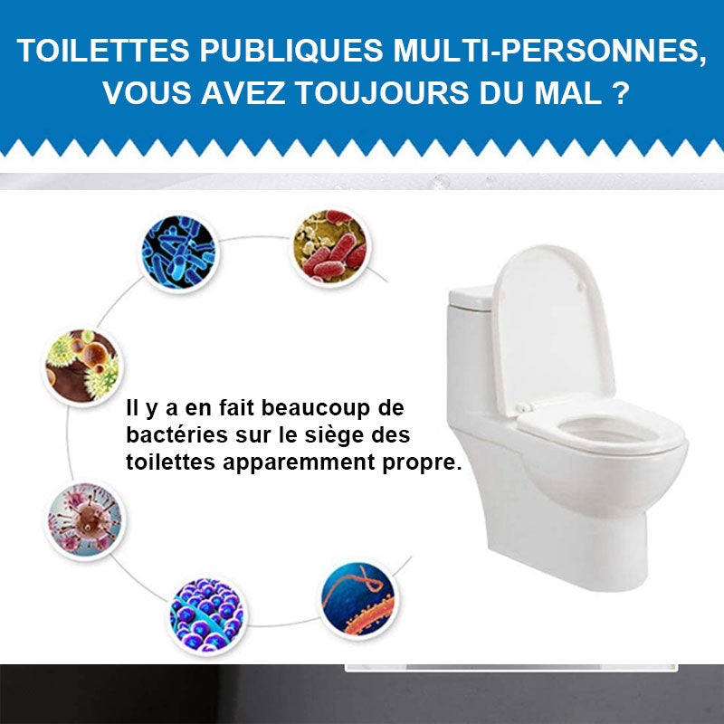 Housses de Siège de Toilette Jetables