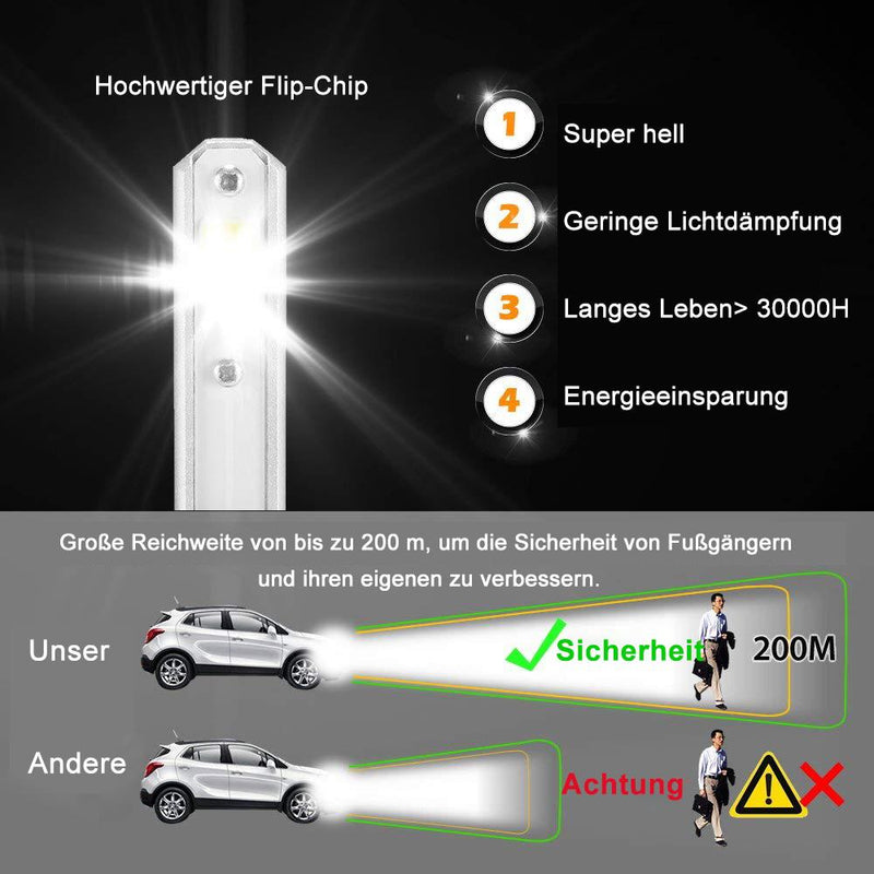 Freietaube Superhelle LED-Scheinwerfer für Autos