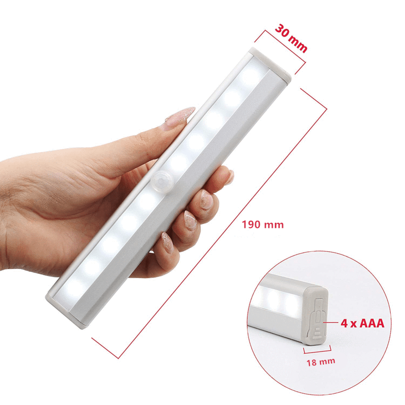 LED Schrankleuchten mit Bewegungsmelder