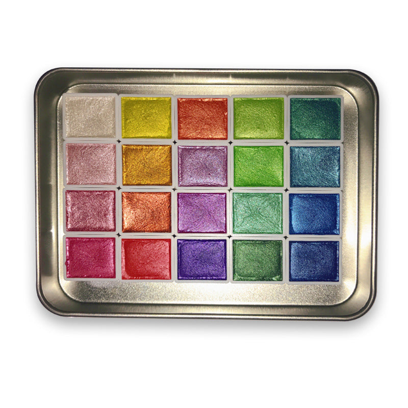 20 Farben Aquarellmalerei Set