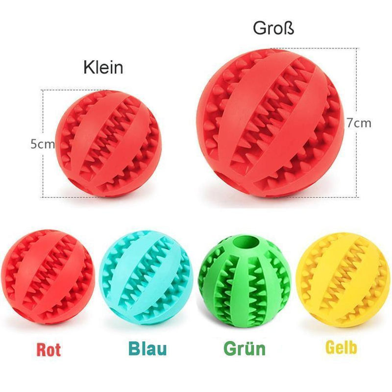 Hundebiss beständiger elastische Kugel Spielzeug Ball